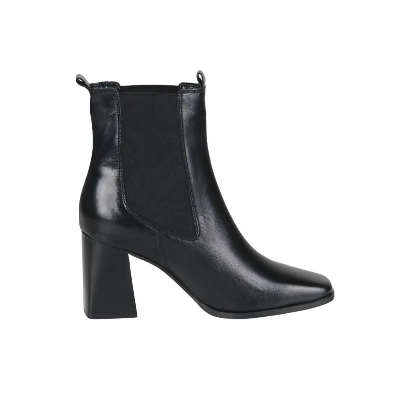 JB MARTIN Palma Short Chelsea Boots 9cm Women's Black-1