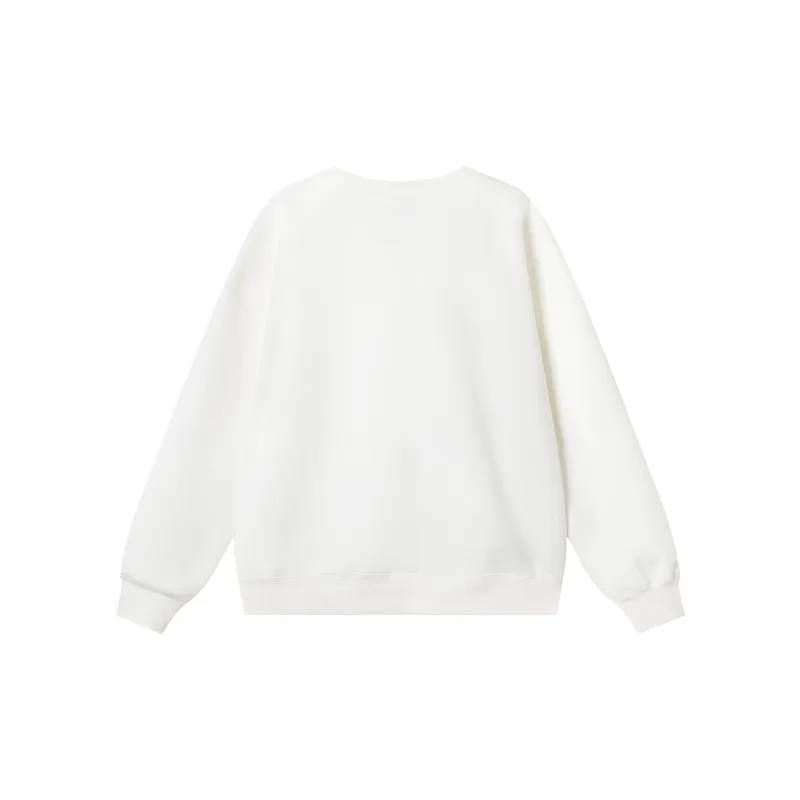 WOHOO Sweatshirt Unisex Light Yellow-1