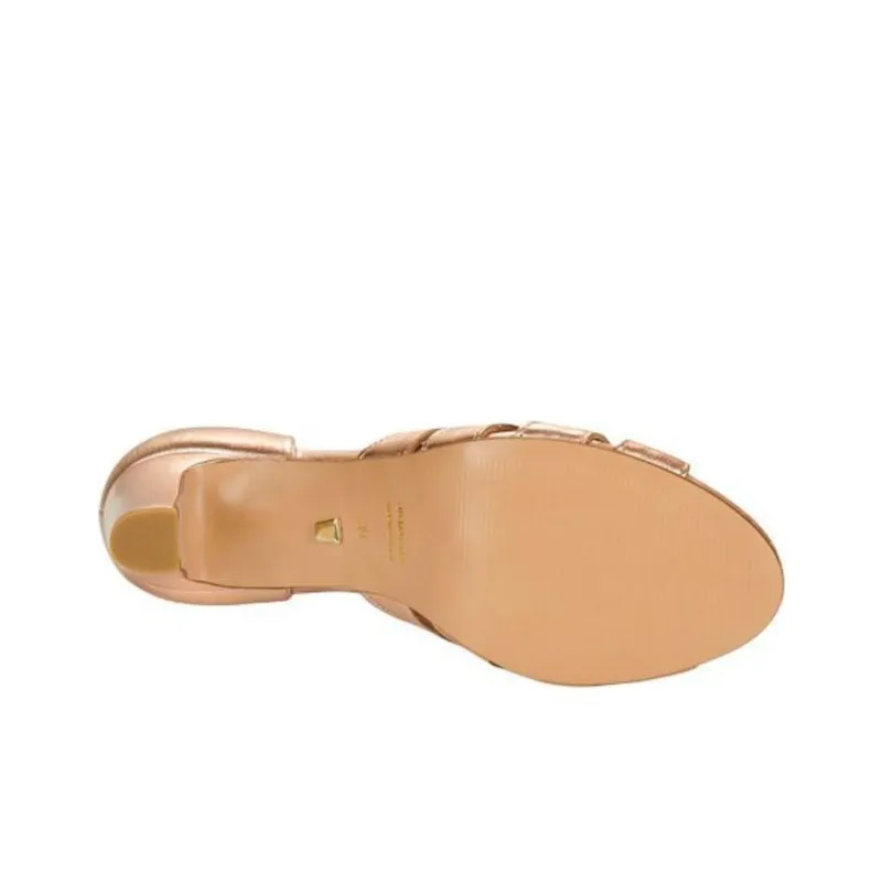 JB MARTIN LUNE Strap Sandals 7cm Women's Gold-6