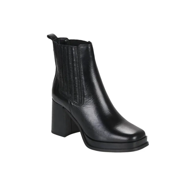 JB MARTIN Poire Short Chelsea Boots 8cm Women's Black-2
