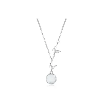 Kim Ka Fook S925 Silver Necklaces Women's