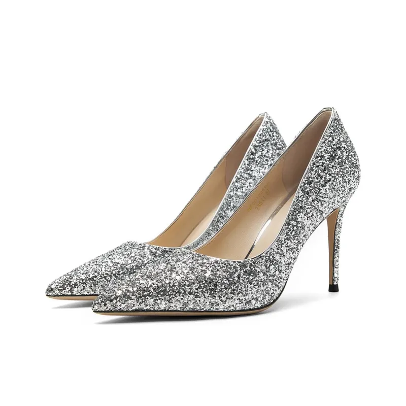 NINE WEST Slim Heel High Heels 9.5cm Women's-2