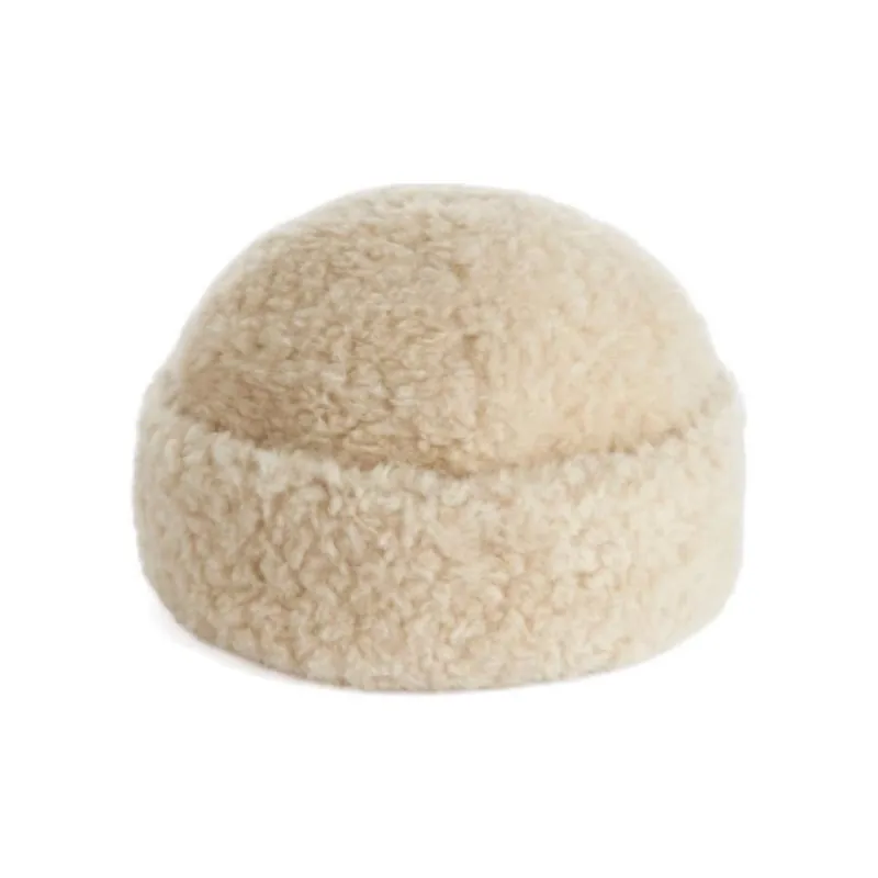 ARKET Wool, Polyester Beanies Women's Light Beige-0