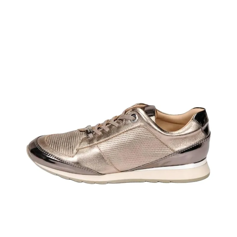JB MARTIN Low Top Casual Shoes Women's Silver Gray-0