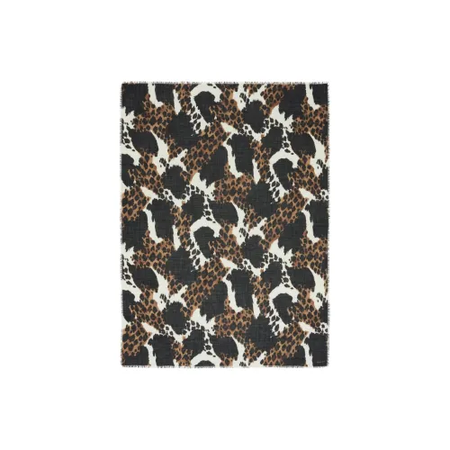 SAINT LAURENT Wool Ethylene Vinyl Acetate EVA Shawls Unisex Multicolor