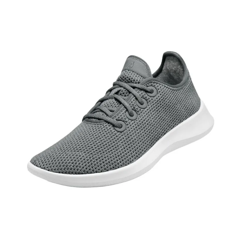 Allbirds Tree Runner Low Top Running Shoes Men's Mist Gray-1