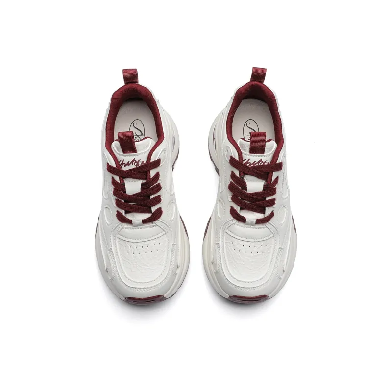 ABIDJAN Lightweight Height Increasing Low-Top Chunky Sneakers Women's-3