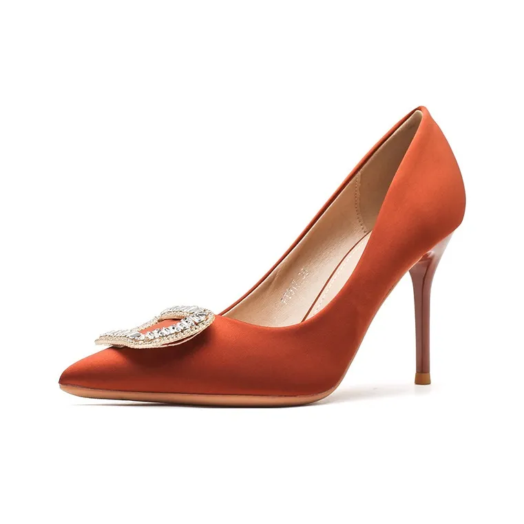 TADSW Slim Heel High Heels 9cm Women's-5