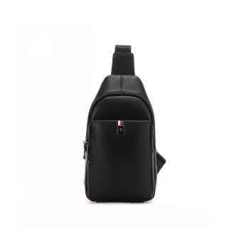 RED DRAGONFLY Cow Leather Sling Bag Men's