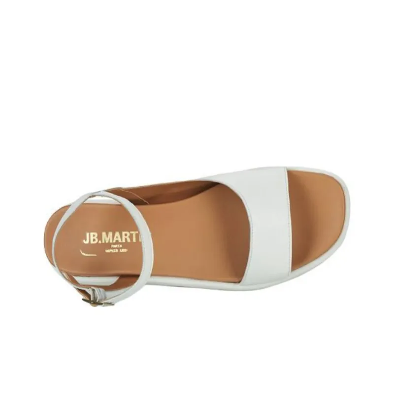 JB MARTIN LUCE Strap Sandals Women's White-5
