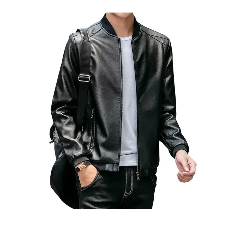 PIERRE CARDIN Leather Jacket Men's-0