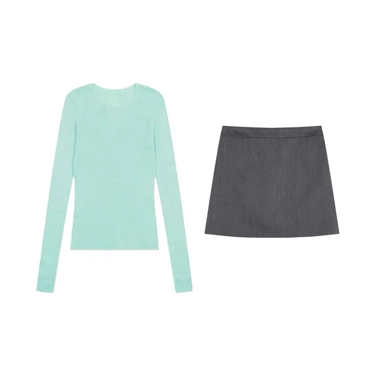 INCO VIBE Two Piece Skirt Sets Women's-1