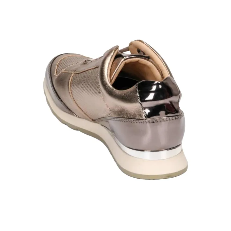 JB MARTIN Low Top Casual Shoes Women's Silver Gray-4