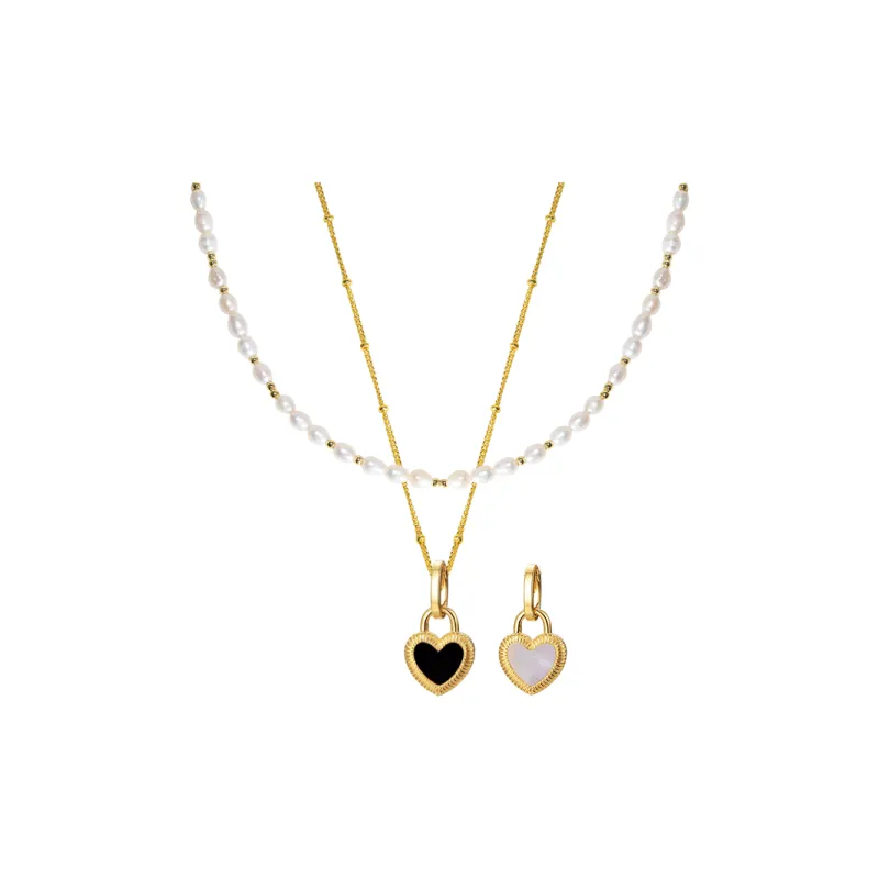 IDOKAWA Freshwater Pearl Necklaces Women's Birthday Box Girlfriend Anniversary Confession And Declaration-0
