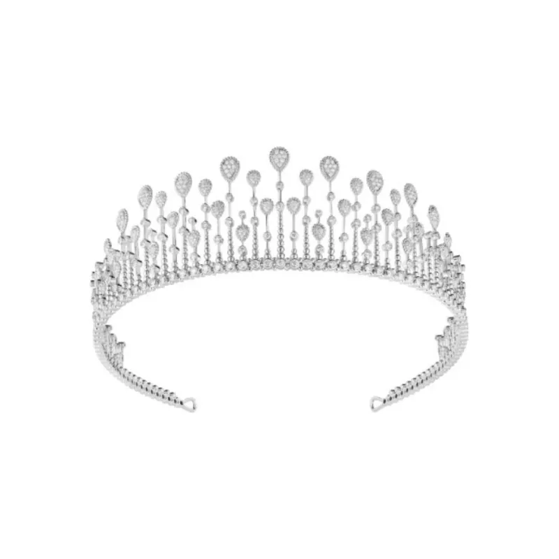 Boucheron 18K White Gold Headbands Women's Silver-0