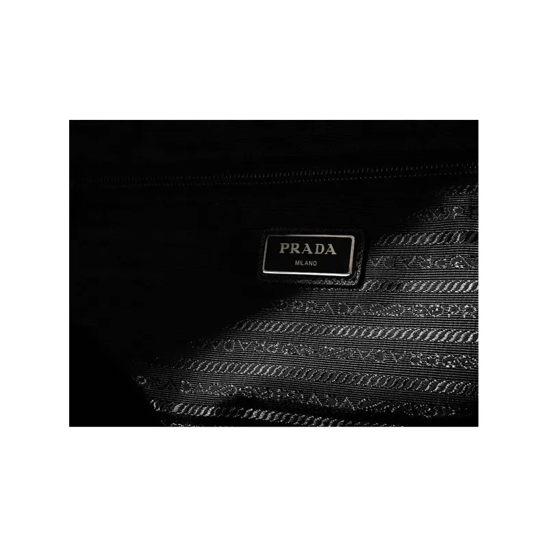 PRADA Nylon Shoulder Bag Crossbody Bag Handbag Travel Bag Men's Black-8