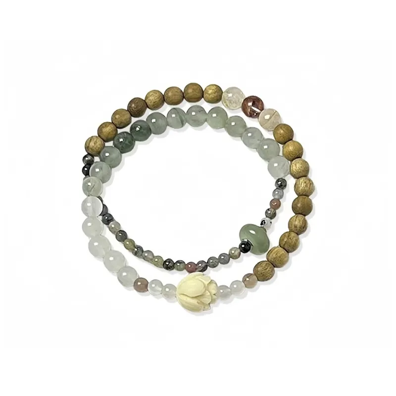 J&KINGLAY Sandalwood Bracelets Women's-0