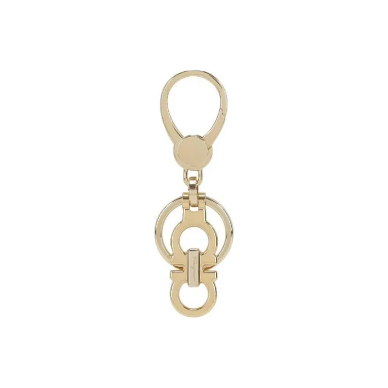 FERRAGAMO Metal Keychains Unisex Gold-0