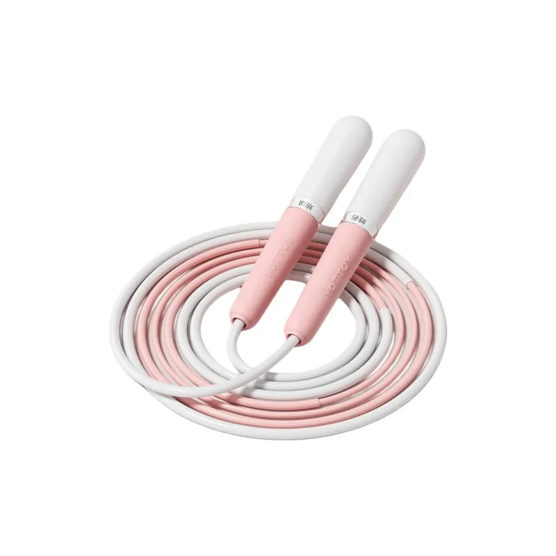 YOTTOY Aerobic Fat Reduction Non Countable Jump Ropes Students Handle Material PP, Rope Material TPE PVC 2.8m-5