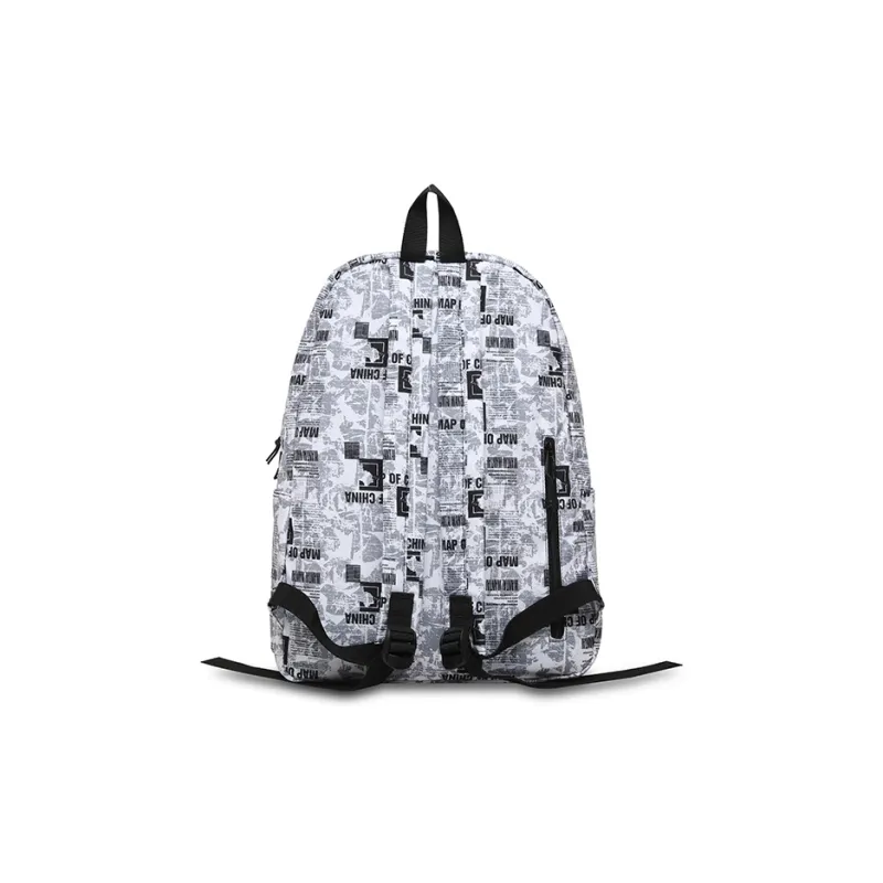 ResNonverba Nylon Backpack Regular Unisex White/Green/Blue-2