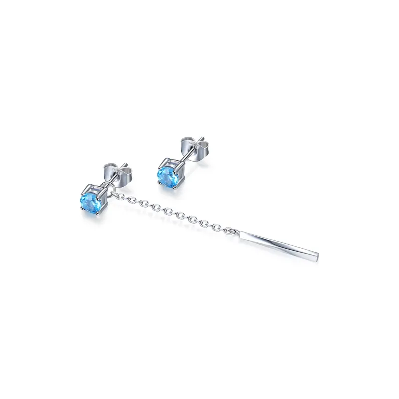CENTURY&KINDLE Crystal Earrings Women's-7