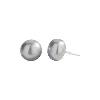 Cuihua Gold Shop Pearl Stud Earrings Women's