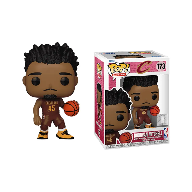 Funko NBA Cavaliers Donovan Mitchell Chibi Figures-2