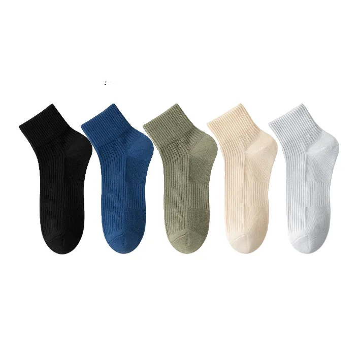 Cotton Gene Mid-Calf Socks Men's 5 Pack-9