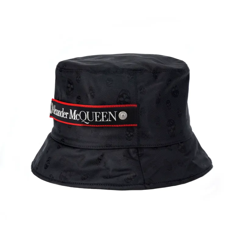 Alexander McQueen Bucket Hats Men Black-1