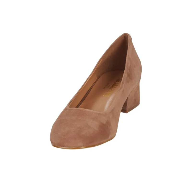 JB MARTIN Virginia Chunky Heel High Heels 4cm Women's Light Brown-2