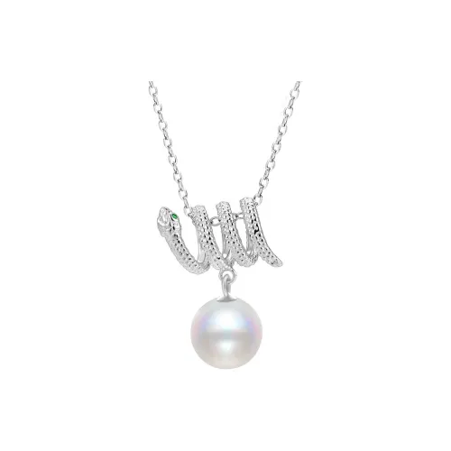 ORDI Pearl Collarbone Chain Pendant Necklace Women's