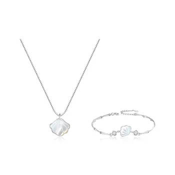 BHI Alloy Zircon Necklaces Women's Couple Bestie Style