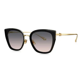 BOLON Plate Frame Cat Eye Sunglasses Women's