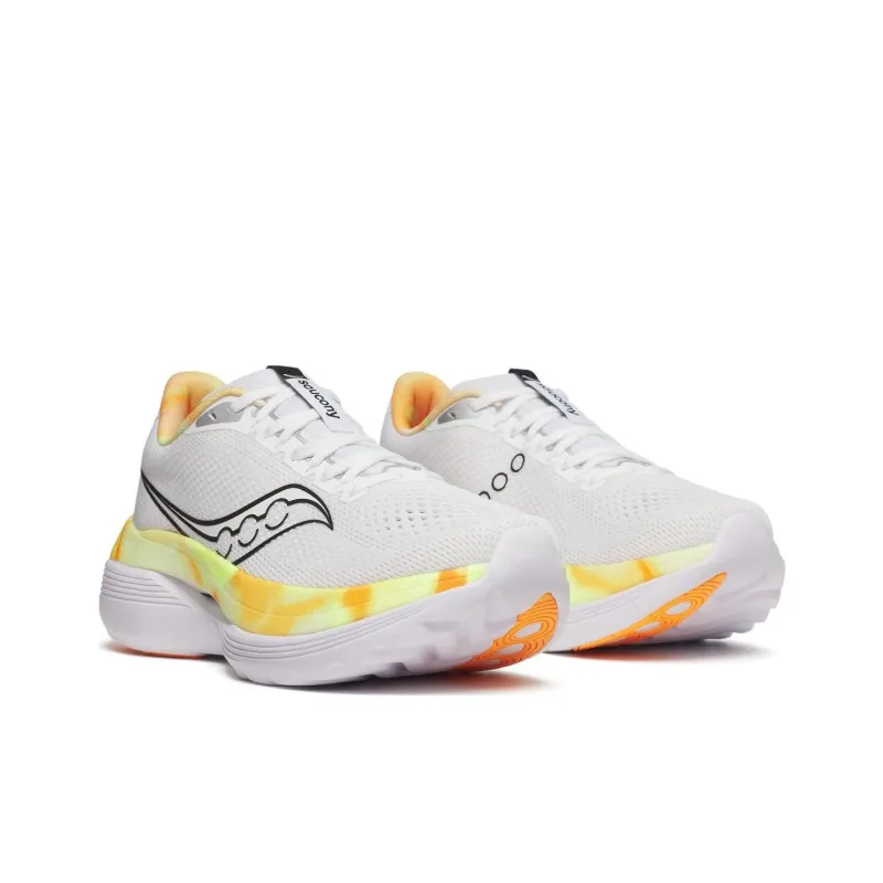 Saucony Endorphin Trainer White Black Yellow Orange-2