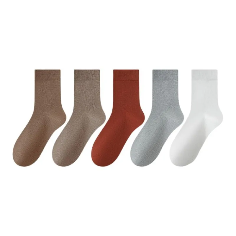 Urban Beauty Mid-Calf Socks Unisex 5 Pack-10