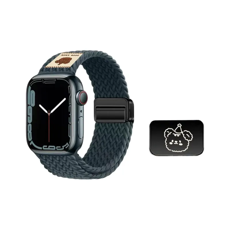 IWabcertoo Apple Compatibility Watch Band 180mm Nylon Material-13