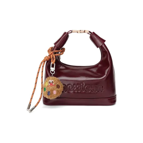 MEXICAN PU Crossbody Bag Regular Women's Angola Red/Black/Cinnamon Brown