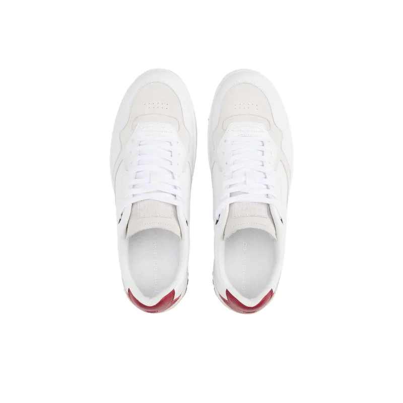 Tommy Hilfiger Low Top Basketball Shoes Men's White-3