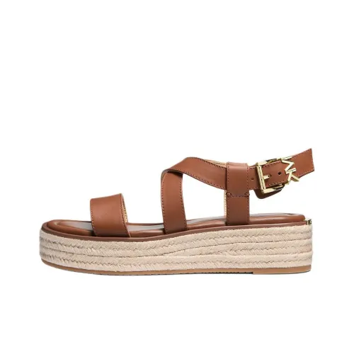 MICHAEL KORS Lynn Strap Sandals 4.5cm Women's Brown