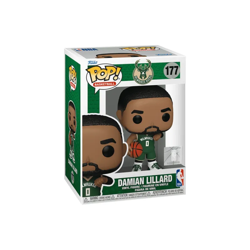 Funko Bucks' Damian Lillard Chibi Figures-1