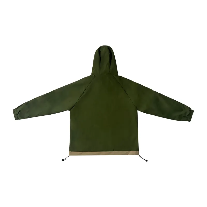 MESUCA Waterproof And Windproof Windbreaker Jacket Unisex Wave Green-1