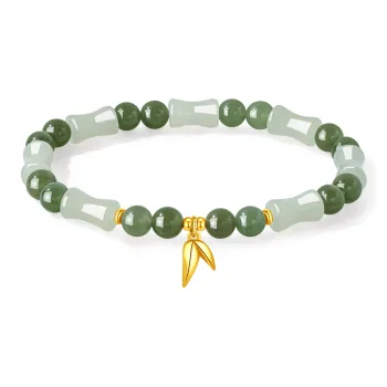 Lao Feng Xiang Hetian Jade Bracelets Jasper Women's