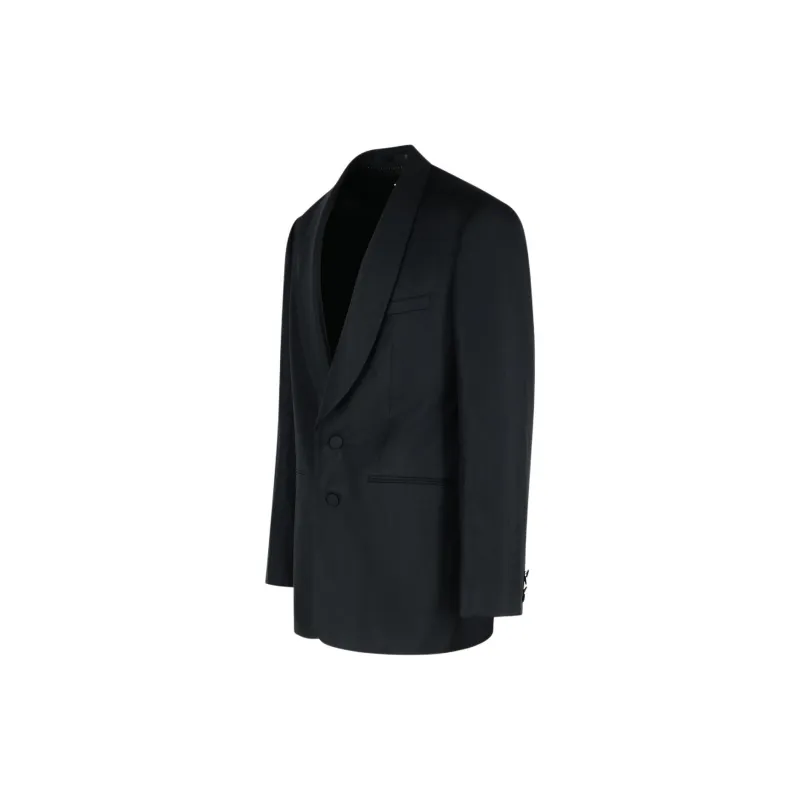 DRIES VAN NOTEN Single Breasted Long Sleeved Blazer-2