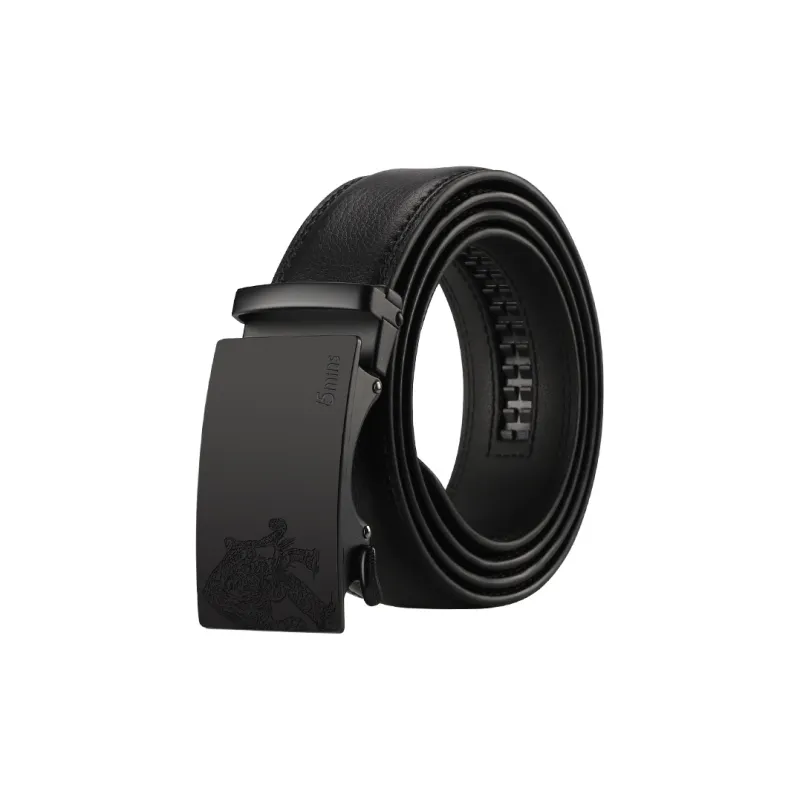 15 MINS Cow Split Leather Belts Men's Width  3.5cm-6