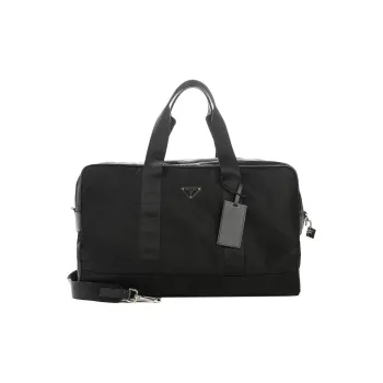 PRADA Nylon Shoulder Bag Crossbody Bag Handbag Travel Bag Men's Black