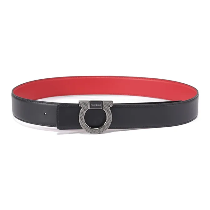 Ferragamo Reversible Gancini Belt-3