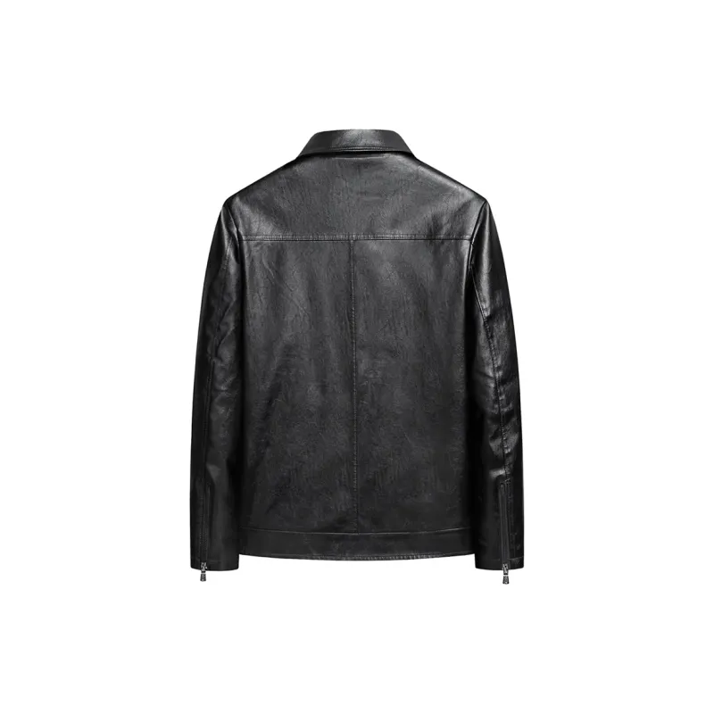 PIERRE CARDIN Leather Jacket Men's-2