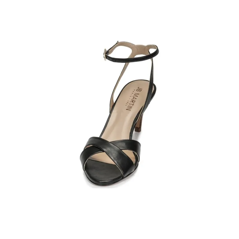 JB MARTIN Poetie Strap Sandals Women's Black-3