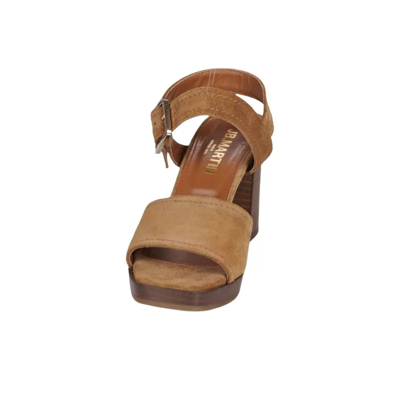 JB MARTIN DYNAS Strap Sandals 9cm Women's Light Brown-3