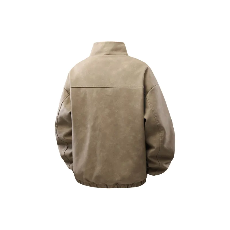PAUL COSTELLOE Leather Jacket Unisex-5